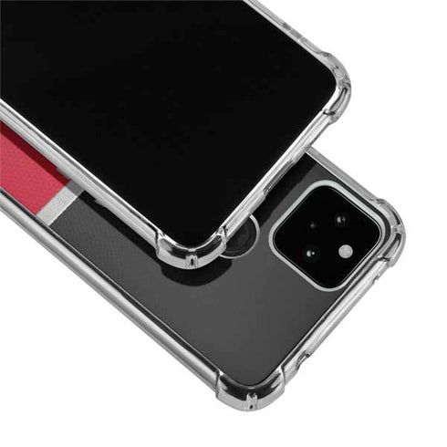 NFL Atlanta Falcons Vintage Google Pixel 5 Clear Case